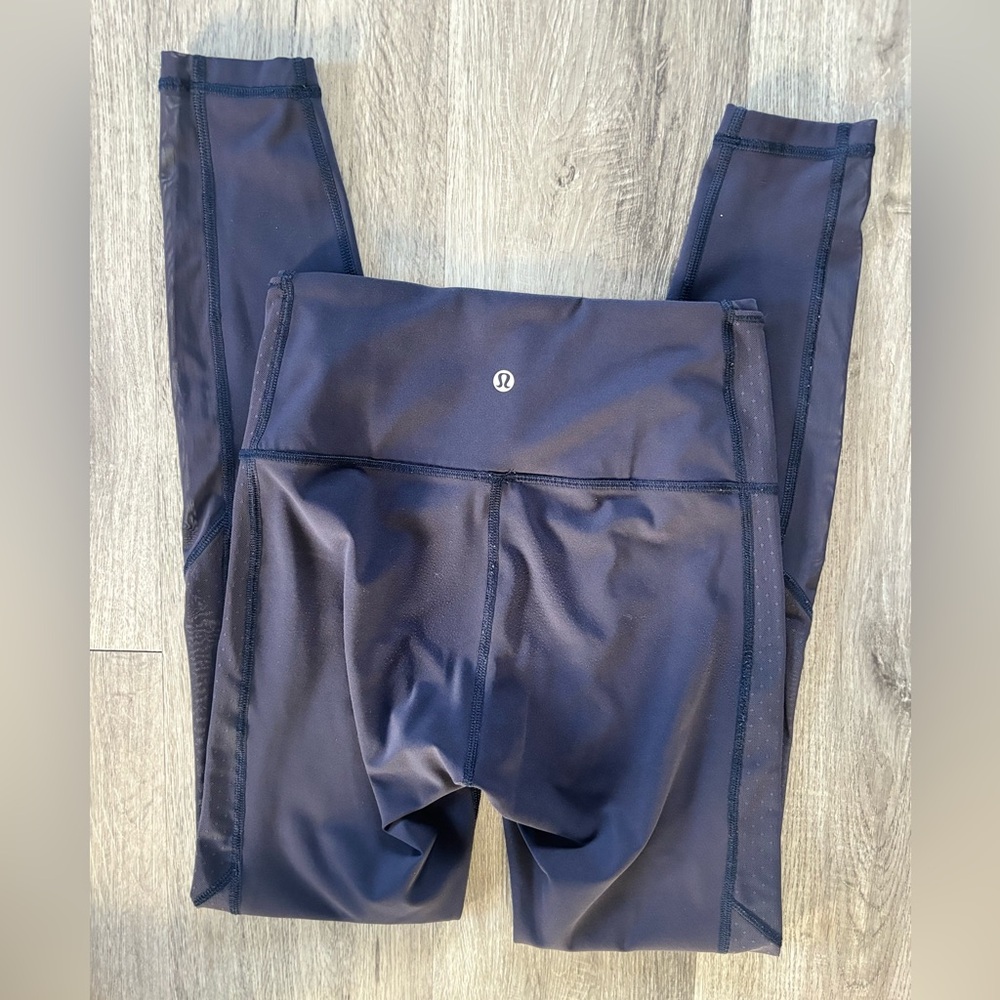 Lululemon mesh side full length leggings